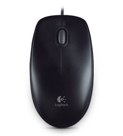 Logitech Raton B100 Oem Negro